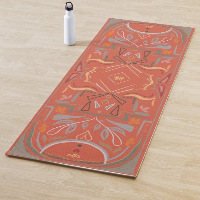 Red bird Cafe  Yoga Mat (In Situ)