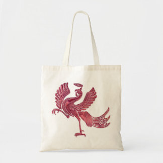 Red Bird red glass Tote Bag