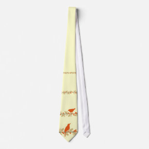 Red Bird Tie