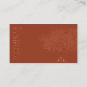 Red Birds - Business Business Card