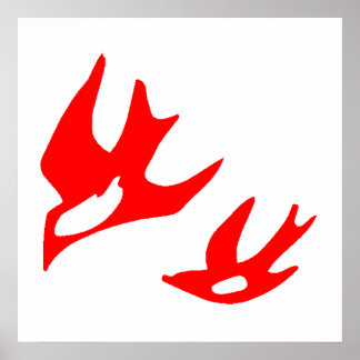 Red Birds Poster