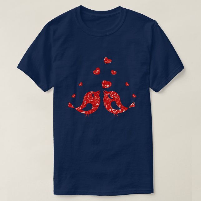 Red Birds  T-Shirt (Design Front)