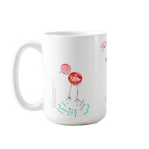 Red Birds - whimsical - artwork