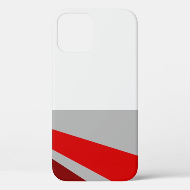 Red black abstract design Case-Mate iPhone case (Back)