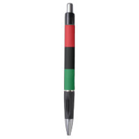 Red, Black and Green Flag