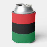 Red, Black and Green Flag