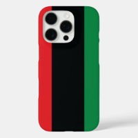 Red, Black and Green Flag