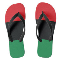 Red, Black and Green Flag