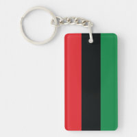 Red, Black and Green Flag