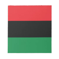 Red, Black and Green Flag