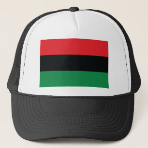 Red, Black and Green Flag Trucker Hat