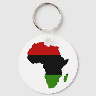 Red, Black and Green Keychain