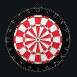 Red Black And White Dartboard<br><div class="desc">Red Black And White Dart Board</div>