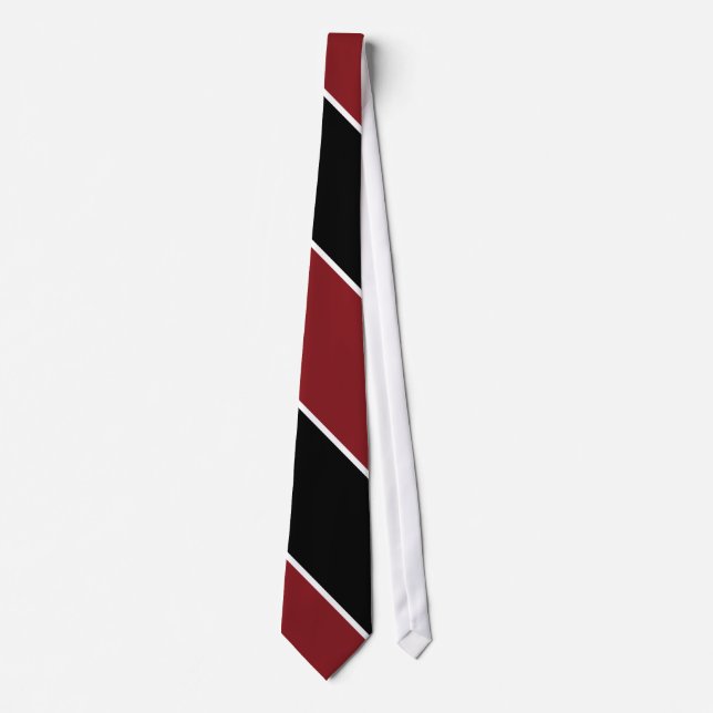 Red Black and White Tie (Front)