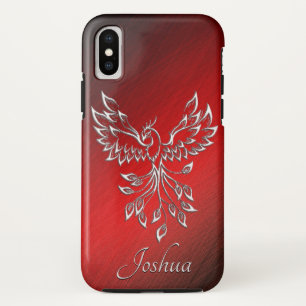 Red Black Ashes and Phoenix Personal iPhone X Case