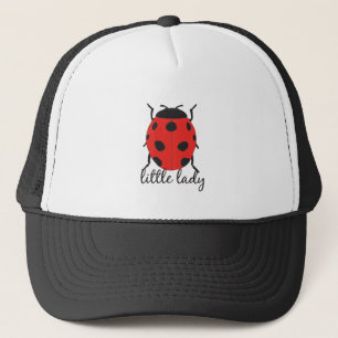 Red & Black Baby Ladybug Cute Red Ladybug Insect Trucker Hat