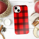 Red & Black Buffalo Plaid- Gingham Pattern iPhone 14 Case<br><div class="desc">Our Red & Black Buffalo Plaid- Gingham Pattern Phone Case is a nostalgic throwback to simpler time.  The classic pattern evokes a rugged flannel shirt and the great outdoors.</div>