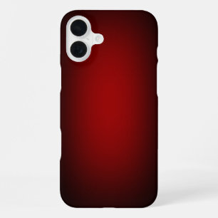 Red / Black Burst Style iPhone Case