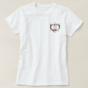 red black  Chic Business promotional Tshirt