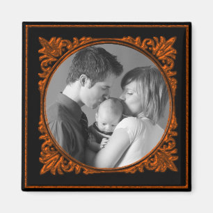 Red & Black Frame Magnet