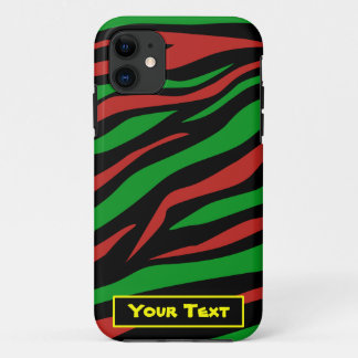 Red Black Green - A Tribe Called Quest Theme iPhone 11 Case