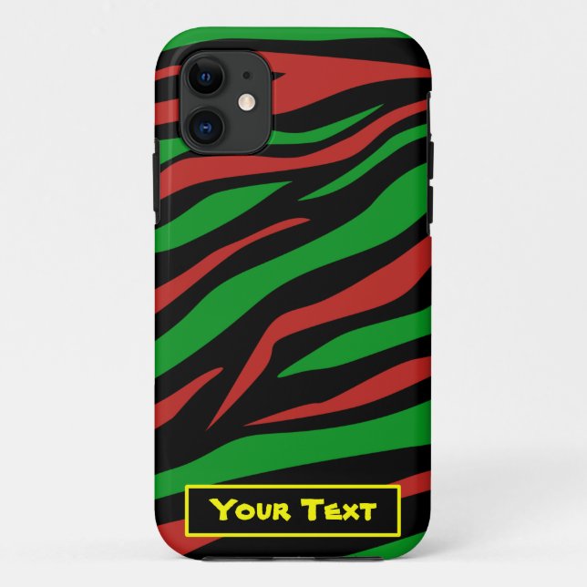 Red Black Green - A Tribe Called Quest Theme Case-Mate iPhone Case (Back)