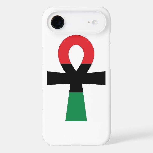 Red, Black & Green Ankh (Back)