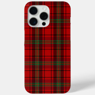 Red Black Green Cosy Plaids iPhone 15 Pro Max Case