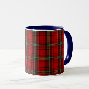 Red Black Green Cosy Plaids Mug