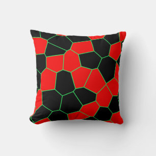 Red Black Green Cushion