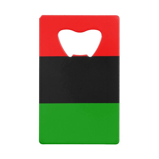 Red, Black, Green Pan African Flag (Front)