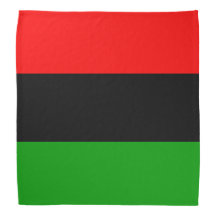 Red, Black, Green Pan African Flag