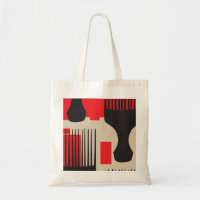 Red Black Hair Comb Afro Pick