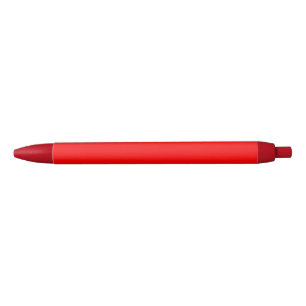 Red Black Ink Pen