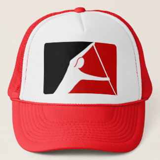 RED & BLACK LEAGUE OF PADDLERS TRUCKER HAT