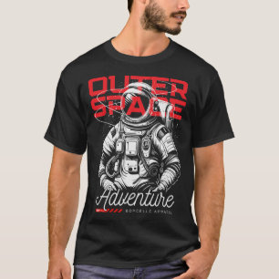Red & Black Outerspace Vision Tee