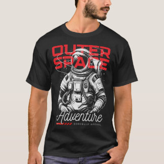 Red & Black Outerspace Vision Tee