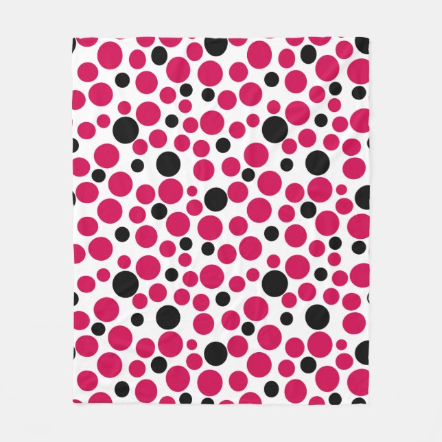 red black peas retro on white background fleece blanket (Front)