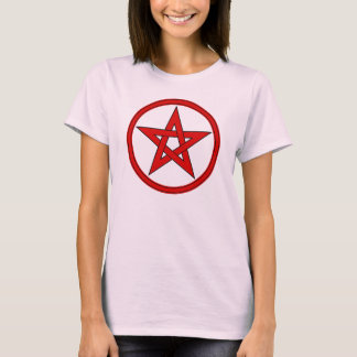 Red & Black Pentacle T-Shirt
