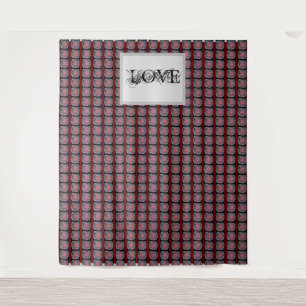 RED,BLACK,PINK,CUTE MODERN TAPESTRY