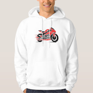 Red Black Sport Motorcycle Hoodie