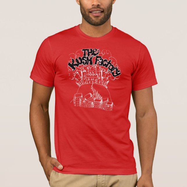 red black TKF T-Shirt (Front)