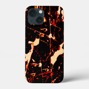 Red Black White Yellow iPhone 13 Mini Case
