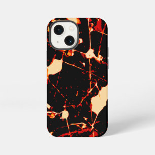 Red Black White Yellow iPhone 13 Mini Case