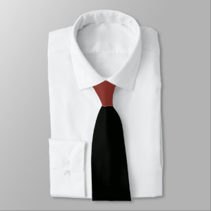 red-black –zweifarbig two-tone – rot-schwarz tie