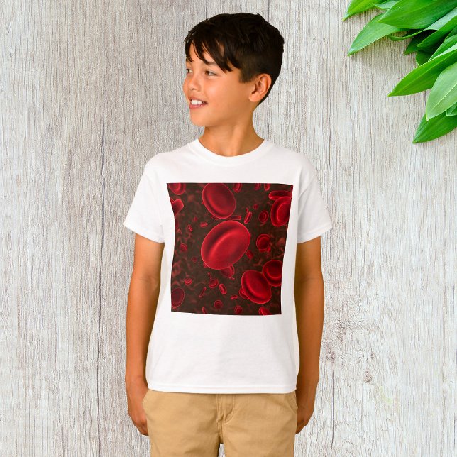 Red Blood Cells Microscopic T-Shirt (Creator Uploaded)