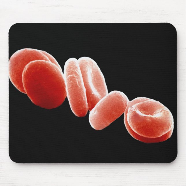 Red Blood Cells Mouse Mat (Front)