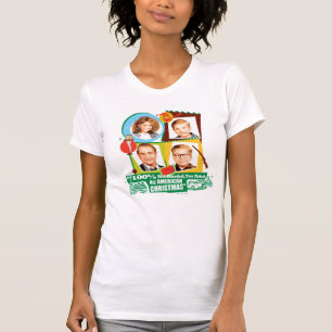 Red-Blooded, Two Fisted, All American Christmas T-Shirt