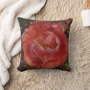 red blossom cushion