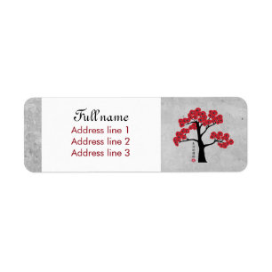 Red blossom tree "Gift of life"